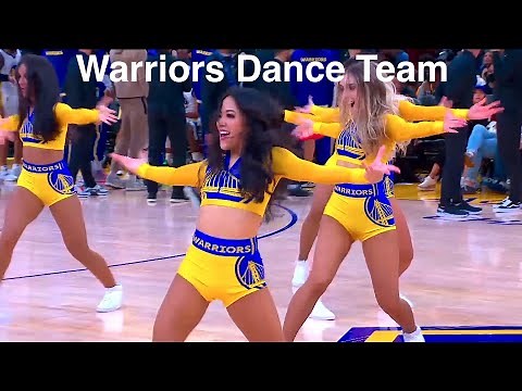 Warriors Dance Team (Golden State Warriors Dancers) - NBA Dancers - 10/8/2021 dance performance