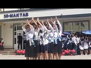 Zomin tumani Dashtabod sh 50 maktab 11 sinf bitiruvchilaridan papuri raqs 25.05.2022