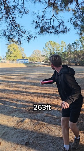 Birdie of the Day, next time I'll try to throw up the hill a little! Taco #birdie #discgolf #sports