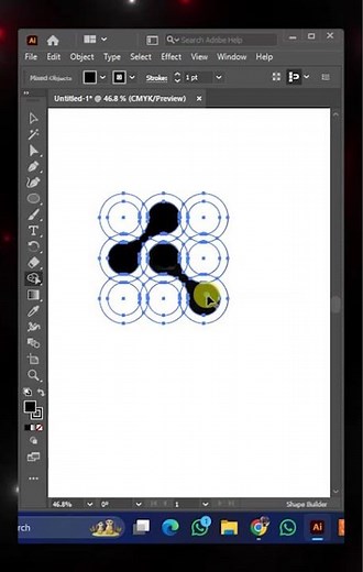 Illustrator tutorial tips & trick - Seamless Fluid Wave Pattern – Blue Harmony in Adobe Illustrator