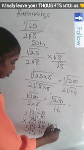 69K views · 1.6K reactions | Discover the Simplicity of #rationalization of #radicals in this tutorial  Please SHARE Online Maths Expo appreciates  #radical #surds #viralmath #radicalnumber #FacebookViralPost #fypviralシfyp #onlinestudent #viralcontent #trendingtopic #math | Online Maths Expo | Facebook