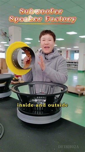 Wow, have you ever used such a large subwoofer speaker?