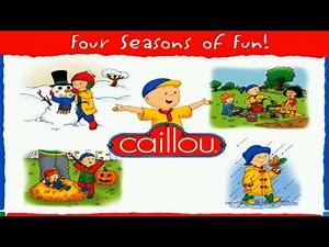 Caillou: Four Seasons of Fun [2002, PC] - Educational Journey Through the Seasons