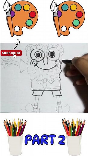 SpongeBob Drawing Tutorial – Fun & Simple for Beginners!