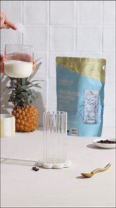 🌞 Feel good this summer with Tasteless Protein Collagen! 💪 Easy to mix with hot or cold foods, tasteless, and a complete protein, there's no better way to start the day than with Tasteless Protein. 🌅 Try it today with our sample pack! 🚀 | Cost Price Supplements