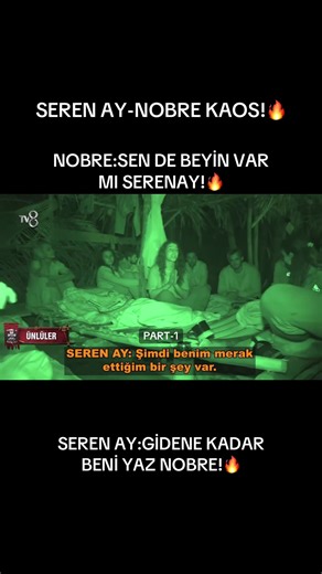 Survivor 2026: Seren Ay ve Nobre Arasındaki Gerilim