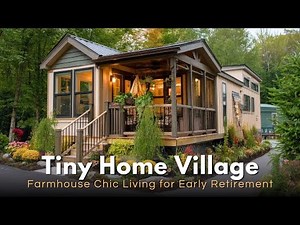 Early Retirement Farmhouse Chic Tiny Home Village