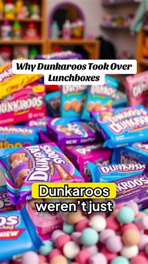 Dunkaroos weren’t just another snack. They were built around a moment — opening the pack, choosing a cookie, and deciding exactly how much frosting to use. For parents, it was pre-portioned and convenient. For kids, it felt like freedom in a lunchbox. That small ritual stuck. And it’s why Dunkaroos became one of the most memorable snacks of the 1990s. Food History Food Facts Did You Know Food Food and Culture History of Food Food Origins Global Food History #FoodTok #DidYouKnow #HistoryTok #Dunk