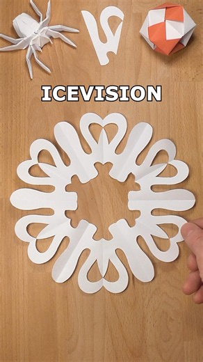 HOW TO CUT A ICEVISION SNOWFLAKE TUTORIAL |WAIT FOR THE FINAL RESULT 😍❄️