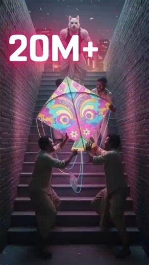 OLD KITE Broke made Massive Kite 🪁💥 #shorts #viral #emotional