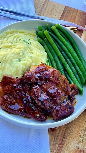 Delicious Pork Neck Fillet Steak Recipe for Valentine's Day