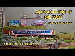 Dapol Class 121 single car DMU 55022 in original Network South East livery