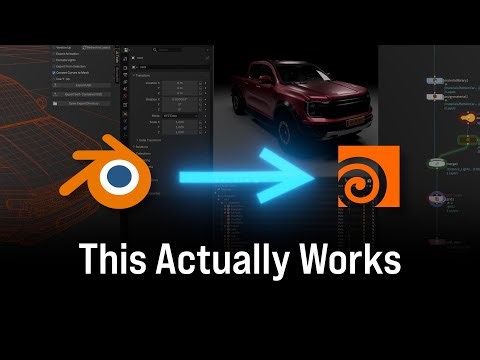 How I Move Assets Between Blender & Houdini Using USD