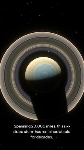 The Physics Behind Saturn’s Hexagonal Vortex