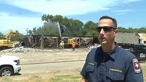 11K views · 90 reactions | Fire Marshal Danny Wilson provides a look at the wet demolition of the old Earl Williams grocery store, 614 N. Brazos. The building has sat vacant since the early '80s and has become a safety concern. Did you ever shop at the old grocery store? | The City of Cleburne | Facebook