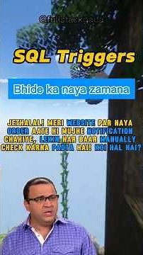 📍SQL Triggers | #database #sql #triggers #jethatech