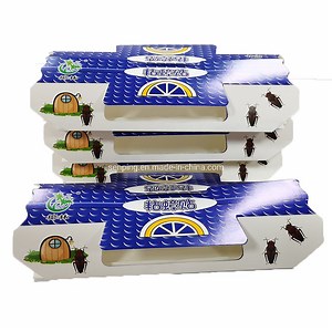 [Hot Item] Haierc Effectively Induce Paper Roach Glue Cockroach Trap House for Sales Cockroach Glue Paper House