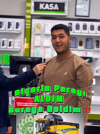 "Biçerin Parayı Aldim Buraya Geldim"Dedi😁 iPhone 13 white series 🤍 ...