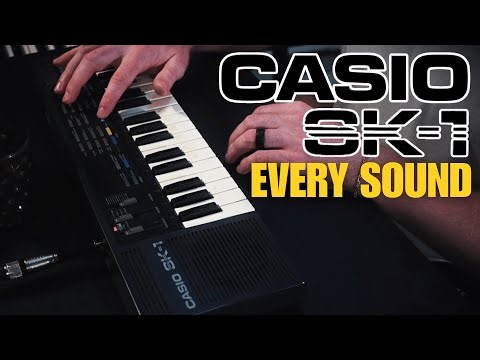 I Made a Beat Using Every Sound on the Casio SK-1 (Instrumental Demo)