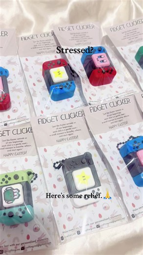 Stressed? This might help. #CraftingIna #fidgetclicker #stressrelief #fyp #3dprints