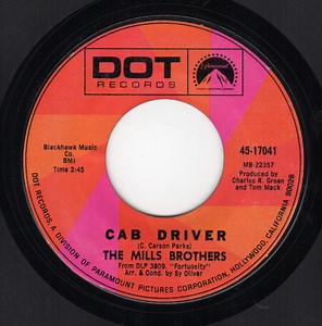 The Mills Brothers - Cab Driver