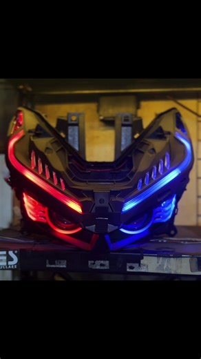 Pasang Biled AES V3 di Vario: LED RGB Belang Terbaru