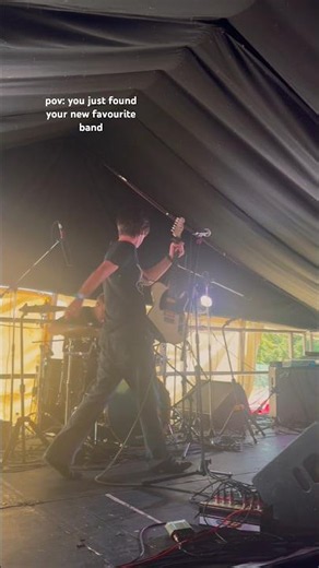 pov: you’ve just found your new favourite band. local festivals #localbands #altrock #unsignedband
