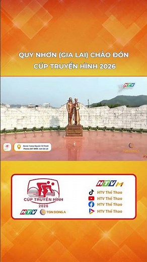 🥰 CÚP TRUYỀN HÌNH 2026 XIN CHÀO QUY NHƠN!!!