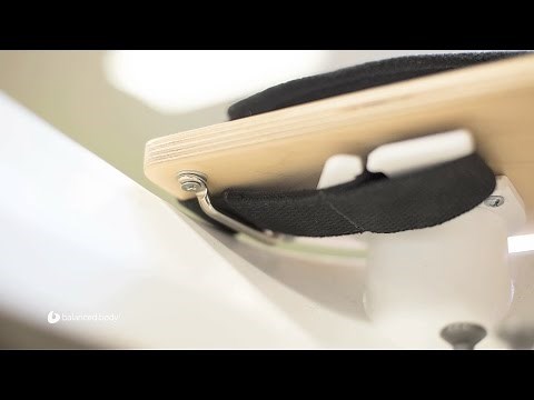 Installing the foot strap to your Allegro® 2 Reformer