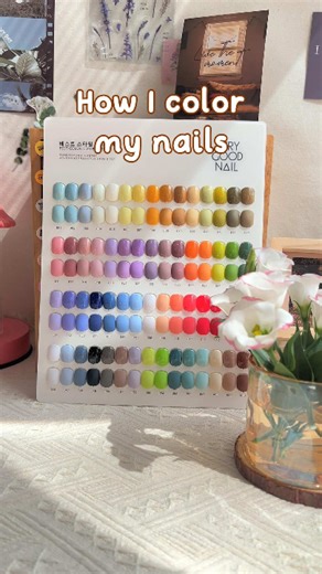 Creative Nail Art Using Patterns from Coloring Book