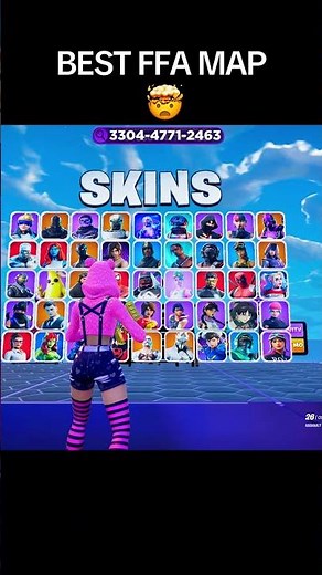 Best FFA map in Fortnite!? 🤯 #fortnite #shorts #1v1