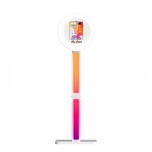 [Hot Item] Phoprint 11 Inches Light Weight LED Light Stand Event Selfie iPad Photo Booth