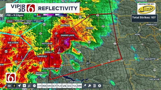 Travis Meyer / News On 6 and the News On 6 weather team are live with severe weather coverage and what you need to know as storms start to move across the state of Oklahoma. | KOTV - News On 6