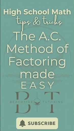 The AC Method Made EASY! 🤯