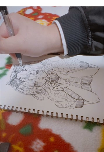 目が負傷しててリハビリお絵描きです。 白雪姫を描きました‪‪🤍 #アナログイラスト #アナログイラストメイキング #おすすめにのりたい #イラスト #お絵描き動画