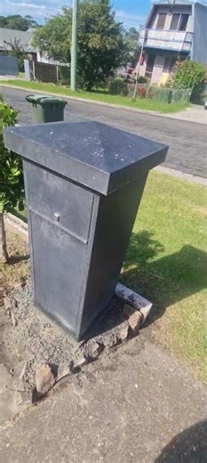 LETTER BOX Install, DIY Mailbox,