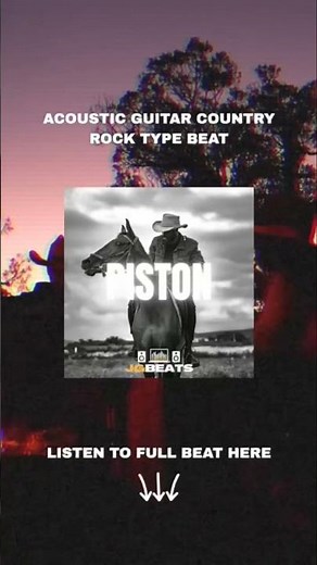 Country Rock Type Beat “Piston” | Acoustic Guitar x Country Instrumental For Country Singers