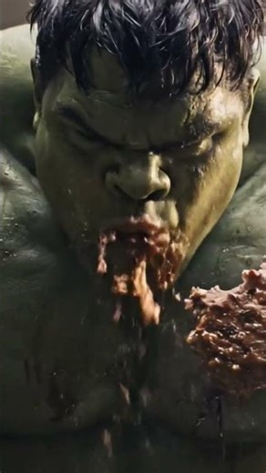 hulk eating food