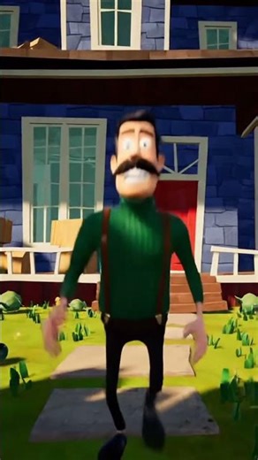 hlo neighbors game #game #video #forkids #cartoon #hellonighbour #animation #funny #gaming