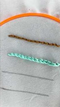 تعليم غرز البانش نيدل للمبتدئين ✨ Easy Punch Needle Stitches Tutorial