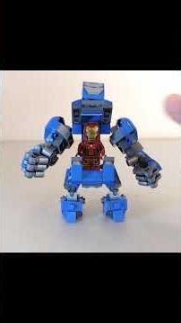 LEGO Iron man Hall of Armor set!!! - set build #lego #legoironman #asmr