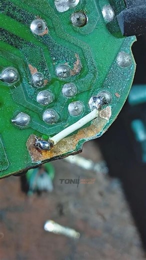 repair line remove cable #repair #linepcb #electronic