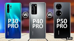 8.5K views · 171 reactions | Huawei P30 Pro vs P40 Pro vs P50 Pro Comparison and Different features | Mobile Professor 5G | Facebook