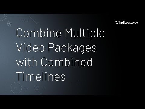 Combine Multiple Video Packages with Combined Timelines • Hudl Sportscode