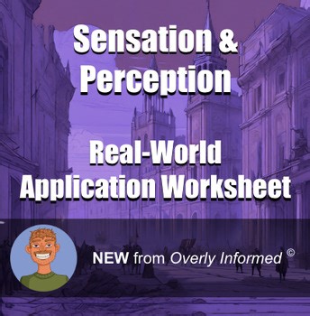 Sensation & Perception Real-World Application Worksheet
