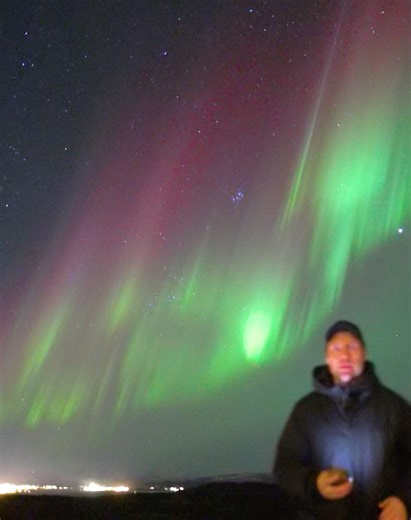 Red aurora - anyone loving that ? | Aurora Borealis Observatory