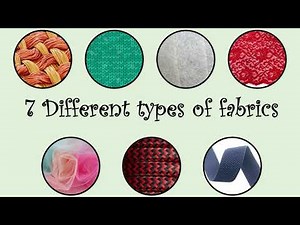Different types of fabrics