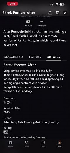 Shrek Forever After: The Final Chapter (2010) on Disney+