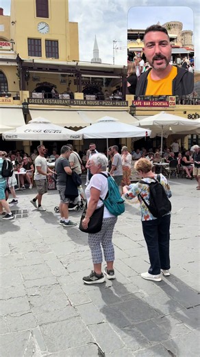 Χαμός από κόσμο στα μέσα Οκτωβρίου στην παλιά πόλη της Ρόδου ! #fyo #rhodes #oldtown #rodos #fyyyy