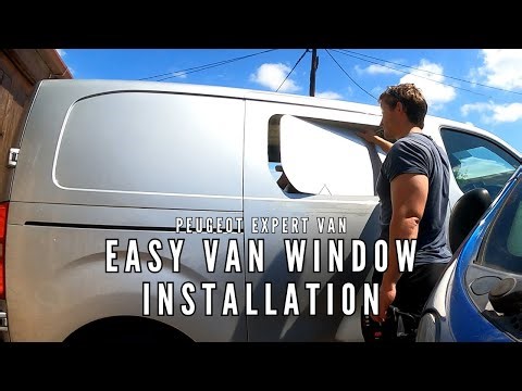 EASY VAN WINDOW INSTALLATION | Peugeot Expert Van